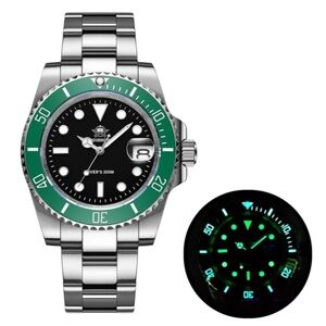 Rolex Submariner Homage - Addiesdive 41MM Quartz 200M Diver + Bond Nato